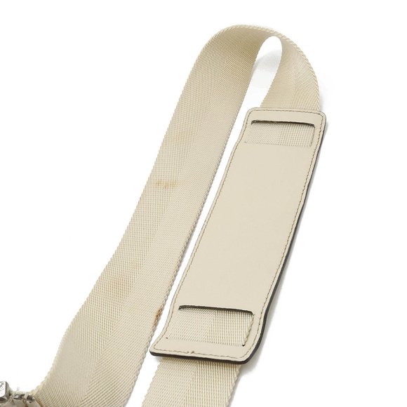 GUCCI GG canvas shoulder bag, leather, khaki beige, ivory, white, 146236 - Picture 5 of 10